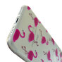 Transparant Roze flamingo TPU hoesje iPhone 7 8 SE 2020 SE 2022 case cover