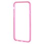 Roze transparante bumper hoesje geschikt voor iPhone 6 6s bescherming case