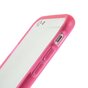 Roze transparante bumper hoesje geschikt voor iPhone 6 6s bescherming case