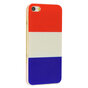 Nederlandse vlag rood wit blauw TPU iPhone 5 5s SE 2016 hoesje case