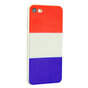 Nederlandse vlag rood wit blauw TPU iPhone 7 8 SE 2020 SE 2022 hoesje case