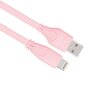 MOMAX MFi Lightning USB Cable 1 meter - Roze oplaadkabel