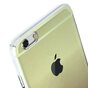 Baseus Glaze Doorzichtig Gradient hoesje iPhone 6 6s case - Geel Roze Transparant