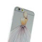 Danseres Jurk iPhone 6 en 6s hoesje case - Wit Roze pastel girl