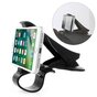 Universele Smartphone houder auto telefoon klem grip - iPhone Samsung - Zwart