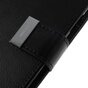 Mercury Wallet lederen portemonnee TPU case iPhone X XS - Bookcase Zwart