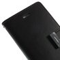 Mercury Wallet lederen portemonnee TPU case iPhone 6 6s - Bookcase Zwart