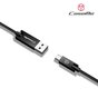 Caseme USB naar Micro USB kabel 1,2 meter - oplaadkabel zwart Android