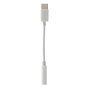 Universele USB-C naar AUX headphone jack ingang audio kabel dongle - Wit