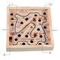 Houten knikkerpuzzel - Doolhof Maze Balans