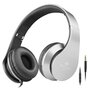 i60 Over-ear draadgebonden Stereo Koptelefoon - Microfoon Metallic Zilver