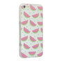 TPU watermeloen hoesje iPhone 5/5s en SE 2016 Doorzichtige fruit cover groen roze