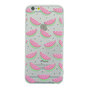 Watermeloen hoesje transparant geschikt voor iPhone 6 Plus 6s Plus TPU silicone Fruit Doorzichtige cover meloen