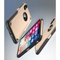 Shockproof Pro Armor iPhone X XS hoesje - Protection Case Goud - Extra Bescherming