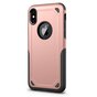 Shockproof Pro Armor iPhone X XS hoesje - Protection Case Rose Gold - Extra Bescherming