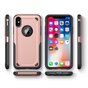 Shockproof Pro Armor iPhone X XS hoesje - Protection Case Rose Gold - Extra Bescherming