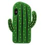 Silicone 3D cactus case iPhone X XS hoesje - Groen