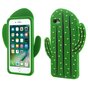 3D cactus hoesje silicone iPhone 6 Plus 6s Plus - Groen