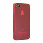 iPhone 4 4S 4G hard case hoesje crystal doorzichtig clear - Roze
