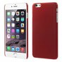 Stevige gekleurde hardcase iPhone 6 Plus 6s Plus Hoesje - Rood