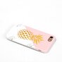 Gold Ananas Marmer Case iPhone 6 6s hoesje - Roze Wit Goud