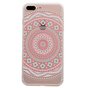 Mandala hoesje TPU patroon case iPhone 7 Plus 8 Plus - Pastel