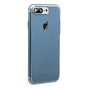 Baseus Simple Series doorzichtig hoesje iPhone 7 Plus 8 Plus - Blauw