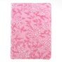 Bloemen draaibaar hoesje geschikt voor iPad 2017 2018 - Roze