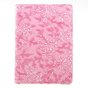 Bloemen draaibaar hoesje iPad 2017 2018 - Roze