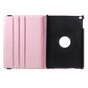 Bloemen draaibaar hoesje geschikt voor iPad 2017 2018 - Roze