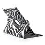 Zebra draaibare hoes standaard case iPad 2017 2018 - Zwart Wit