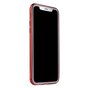 Sulada Doorzichtig iPhone X XS TPU hoesje - Rood Metallic