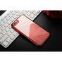 Sulada Doorzichtig iPhone 7 Plus 8 Plus TPU hoesje - Rood Metallic