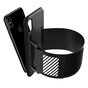 Sportband Hardloopband hoes silicone case voor iPhone X XS - Zwarte armband