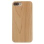 Licht houten hoesje wood case iPhone 7 Plus 8 Plus - Lichtbruin