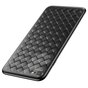 Baseus Weaving Case geweven geschikt voor iPhone 6 6s TPU hoesje - Zwart