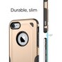 Shockproof hoesje Pro Armor iPhone 7 8 SE 2020 SE 2022 - Protection Case Goud - Extra Bescherming