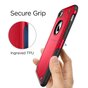 Shockproof Pro Armor iPhone 7 8 SE 2020 SE 2022 hoesje - Protection Case Rood Red