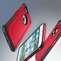 Shockproof Pro Armor iPhone 7 8 SE 2020 SE 2022 hoesje - Protection Case Rood Red