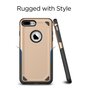 Pro Armor Gold beschermend hoesje iPhone 7 Plus 8 Plus - Goud Case