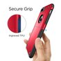 Pro Armor Red beschermend hoesje iPhone 7 Plus 8 Plus - Rood Case