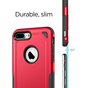 Pro Armor Red beschermend hoesje iPhone 7 Plus 8 Plus - Rood Case