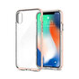 Spigen Neo Hybrid Crystal iPhone X XS hoesje - Ros&eacute; Gold Case