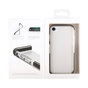 Xqisit Mitico Bumper TPU iPhone 6 6s 7 8 SE 2020 SE 2022 hoesje - Transparant Zwart