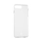 Xqisit Mitico Bumper TPU iPhone 6 6s 7 8 SE 2020 SE 2022 hoesje- Transparant Zilver