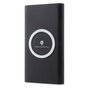 Universele powerbank en Qi draadloze oplaad pad 10.000 mAh - Zwart