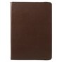 Lederen iPad Air 3 (2019) &amp; iPad Pro 10.5 inch draaibaar cover case - Bruin Standaard