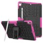 Hybride TPU Polycarbonaat iPad Air 3 (2019) &amp; iPad Pro 10.5 inch case - Roze Profiel Standaard