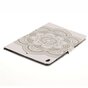 Mandala Lederen Wallet iPad Air 3 (2019) &amp; iPad Pro 10.5 inch case - Wit Standaard