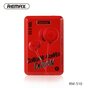 Remax RM-510 Oordopjes In-Ear 3.5 mm draadgebonden -Rood Mic